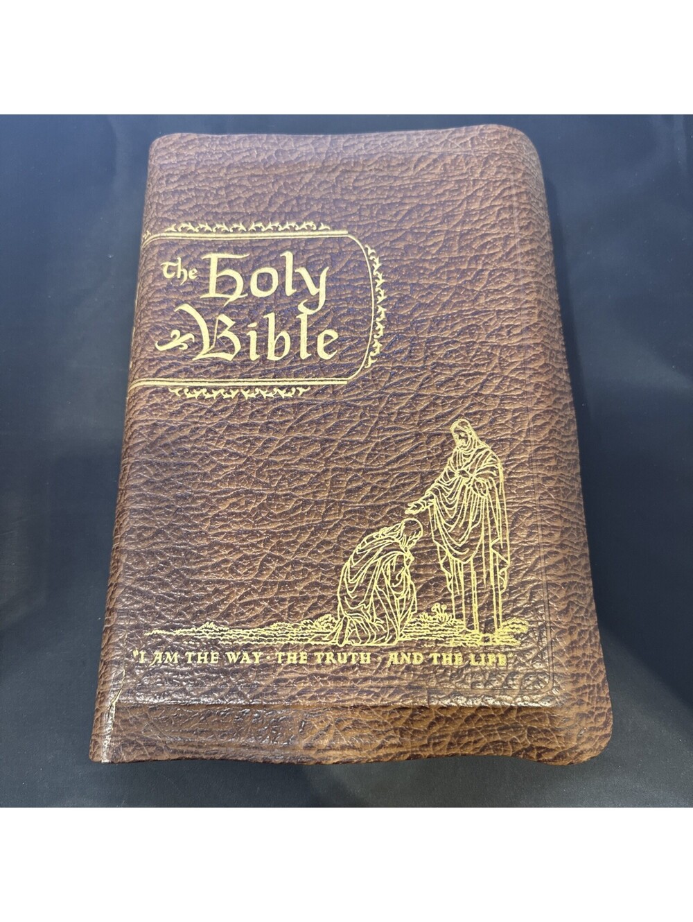 The Holy Bible Heritage Edition 1950 King James Version KJV Leather Book